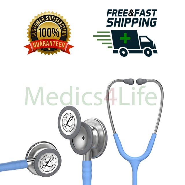 3m Littmann Classic Iii Stethoscope Ceil Blue Tube 27 Inch 5630