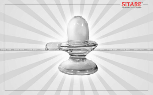 21 g Sphatik Shivling Energetisierter reiner Kristall Göttlicher Shiva - Bild 1 von 6