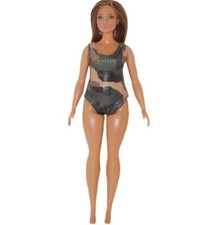 Swimsuit made for Curvy Fashion Fashionista Doll Clothes TKCT camouflage