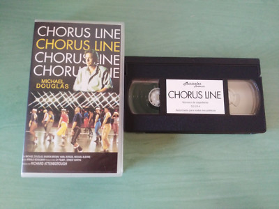 Auf Chorus Line MICHAEL Douglas, Richard Attenborough VHS Kassette Tape Spanisch