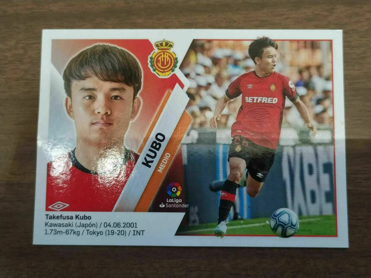 2019-20 Panini Colecciones Este Liga Stickers - Takefusa Kubo #63