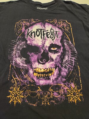 Slipknot Knotfest 2021 Killswitch Engage Fever 333 Code Orange Black T-Shirt XL