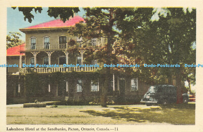 R614684 Lakeshore Hotel at Sandbanks Picton Ontari Kanada 11 Fotogelatine Gravur