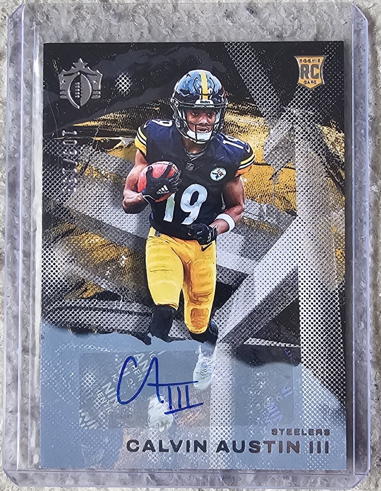 2022 Chronicles Gridiron Kings Calvin Austin III Rookie RC Auto /199 Steelers