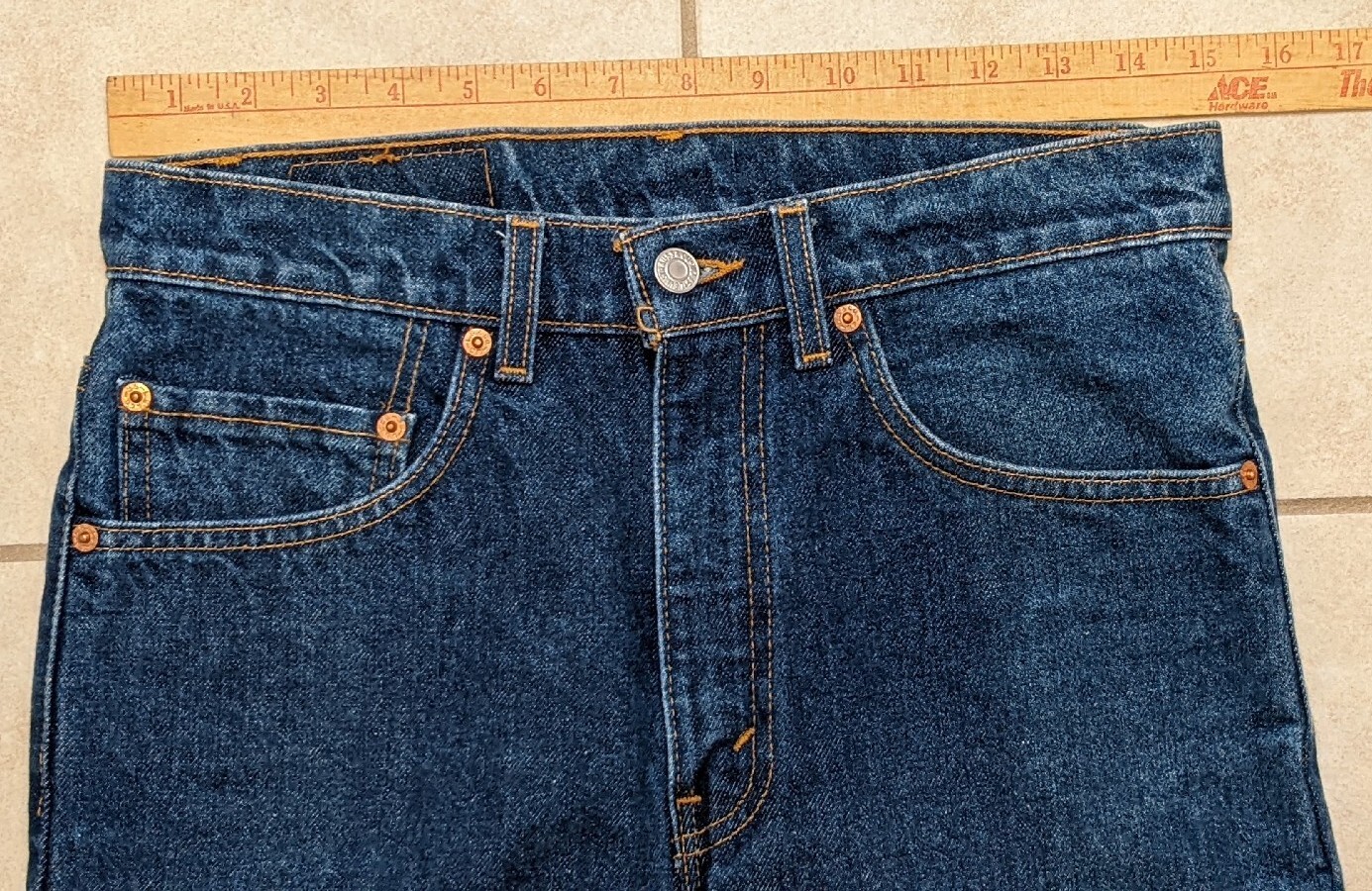 Vintage 80'S LEVIS Mens 517 Boot Cut Jeans Made In USA Size 31X30 30x30