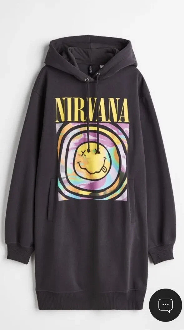 smiley face hoodie h&m