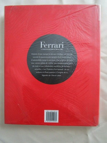 AP311 LIVRE FERRARI FABULEUSE HISTOIRE DU CHEVAL CABRE EDT PARAGON BON ETAT - Picture 2 of 9