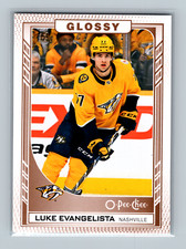 2023-24 Upper Deck Series 1 OPC GLOSSY Insert #R-21 LUKE EVANGELISTA