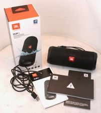JBL FLIP 4 Portable Bluetooth Speaker Black Great Sound