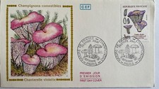 Timbres France FDC 1987 Chanterelle violette 5 septembre 1987 Y et T 2489
