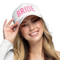 "Charmante Braut \"Bride\" MüTze - Perfektes Accessoire FüR Hochzeit, Jga Karneval"