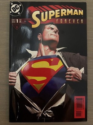 DC COMICS: SUPERMAN FOREVER #1 F, Regular Edition Alex Ross, 1998