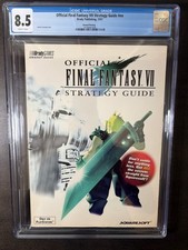 Final Fantasy VII 7 PlayStation PS1 Brady Games Strategy Guide CGC 8.5