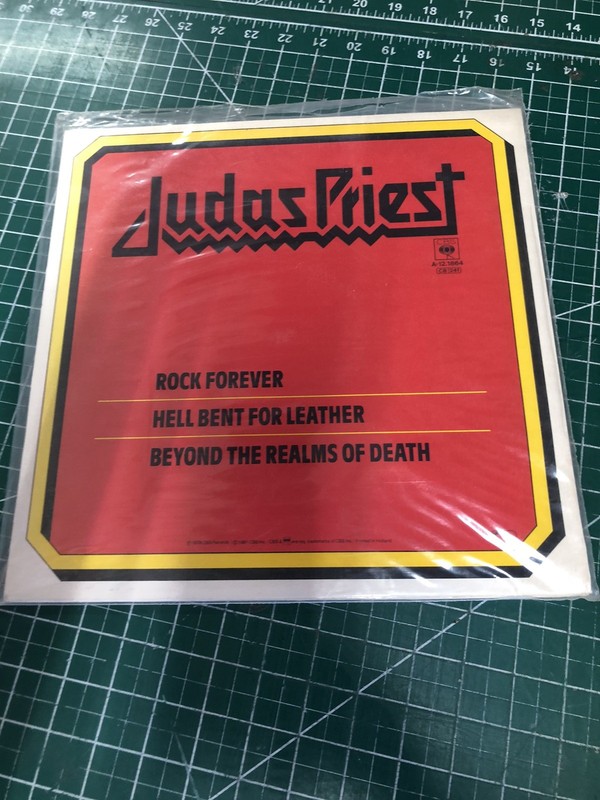 Judas Priest 33 1/3 rpm 12 inch maxi single