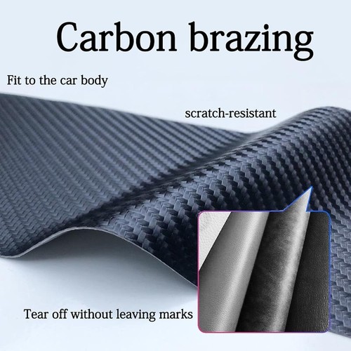 4PCS Car Door Sill Decal Cover Anti-Scratch Protector For 392 Red Letter Style1 - Picture 6 of 13