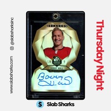 2020 SP SIGNATURE EDITION LEGENDS #DC-10 BOBBY HULL DECAGONS GOLD AUTO