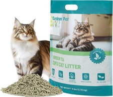 Natural Tofu Cat Litter Fast Clumping Cat Litter w/Green Tea Extract Dust-Free