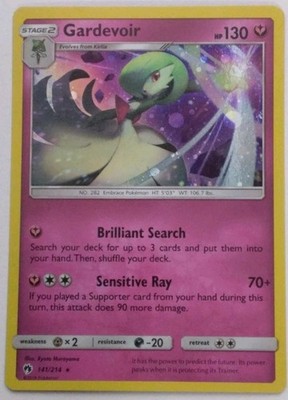 Pokémon TCG Gardevoir 141/214 Miscellaneous Cosmos Holo Stage 2 HP130 English