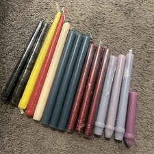 Lot of Assorted Stick Candles Assorted Brands...