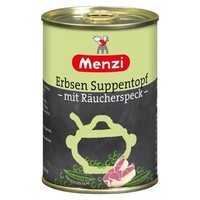 Menzi Erbsen Suppentopf Mit RäUcherspeck, 400G