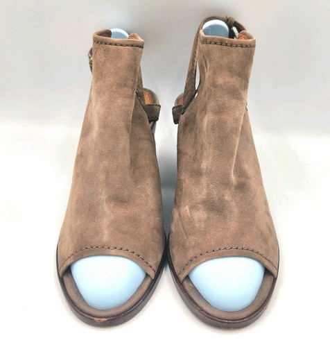 Frye Dani Shield Damen-Slingbackschuhe taupe Stapelabsatz 7,5 Boho Western 3471228 - Bild 3 von 12