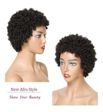 Short Curly Human Hair Pixie Cut Bob Wig for Women   Stylish, Glueless Front Wig