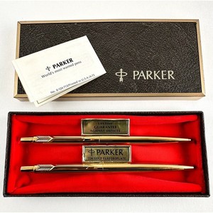 Old Parker 75 Imperial 22K Gold plated twist cap 0.9 mm Pencil USA