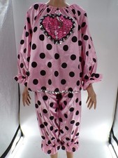 Dance Costume Costume Gallery Heart Polka Dot Clown Pink Medium Child Jazz Sequ