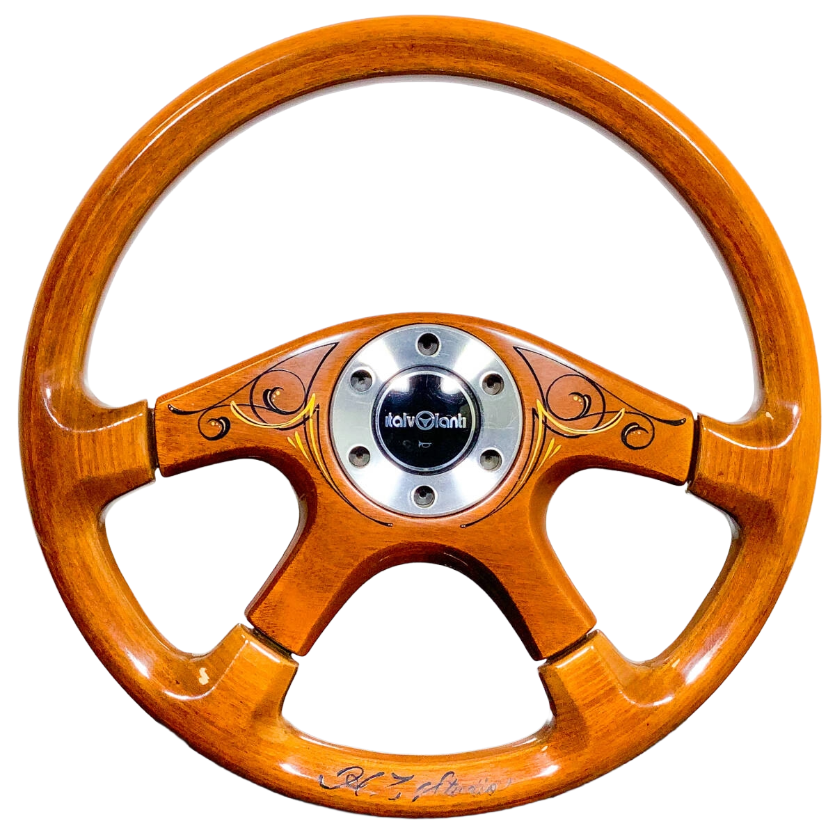 Italvolanti Dolce Wood Steering Wheel 365mm JDM VIP Toyota Nissan