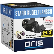 Für Ford Transit/Tourneo Custom 13-16 Oris Anhängerkupplung starr +13polig spezi