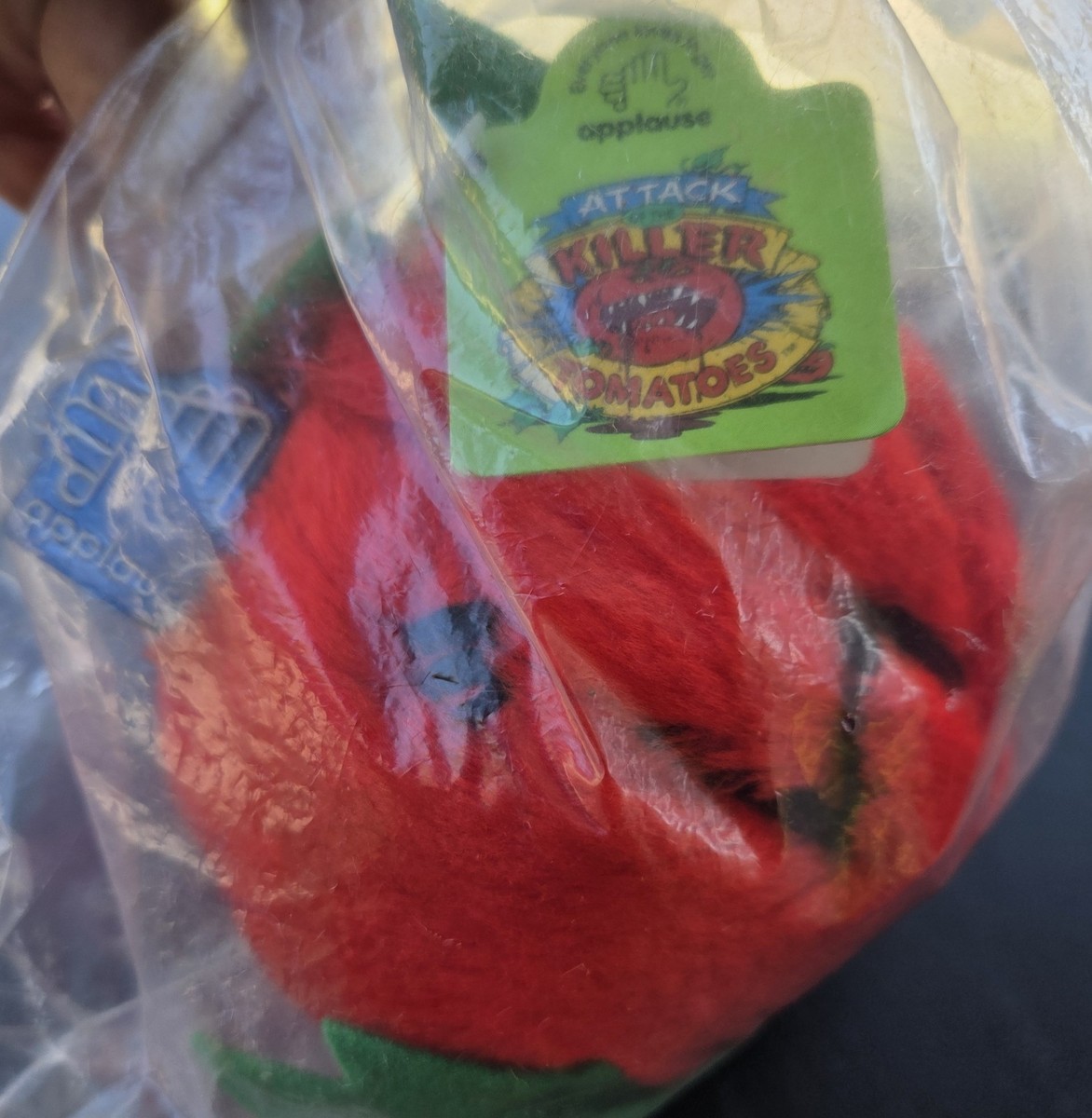 Fuzzy Tomato F.T. Plush Attack Of The Killer Tomatoes Applause