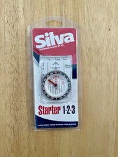 Silva Starter 1-2-3 Precision Compass Outdoor Beginners Navigate Accurate