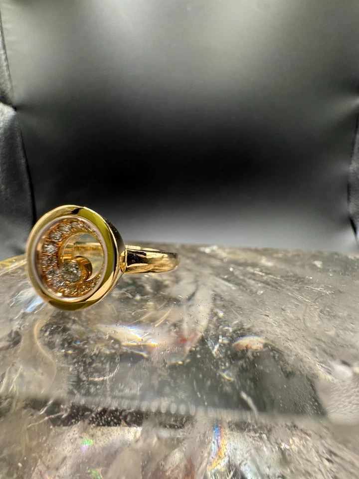 Chopard Happy Diamond Ring 18 Karat (750) Roségold - Massiv - Bild 3 von 4