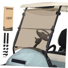 Golf Cart Windshield for Club Car Precedent 2004-Up, Tempo, Tinted Split type