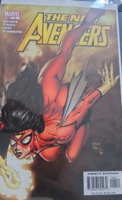 The New Avengers #4 Marvel Comics Bendis Miki Finch 2005 VFN/NM