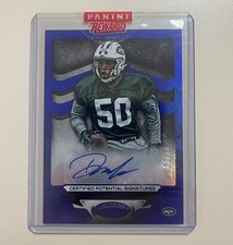 2016 Panini Certified Potential Signatures Darron Lee Mirror Blue RC Auto /50