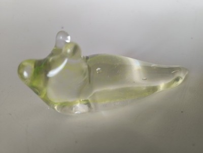 Original Oregon Coast Glassworks Schnecke   Handgefertigte Glaskunst