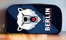 Berliner Bär, Eisbären Berlin, Eishockey, Etui, Tasche, Stifte-Box, navy blue
