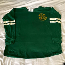 Wizarding World Harry Potter Slytherin Green Long Sleeve Shirt Size S