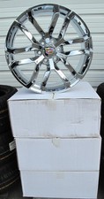 22 New Cadillac Escalade Factory Style Chrome Set Of 4 Wheels Rims 5924 22 New Cadillac Escalade Factory Style Chrome Set Of 4 Wheels Rims 5924