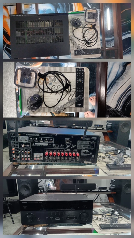 Yamaha Aventage RX-A780 7.2 Channel AV Receiver with Remote (bundle), Black - Image 3 of 4