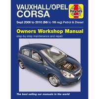 Opel Corsa Vauxhall 09.2006-2010 Benzin Diesel Reparaturhandbuch Haynes