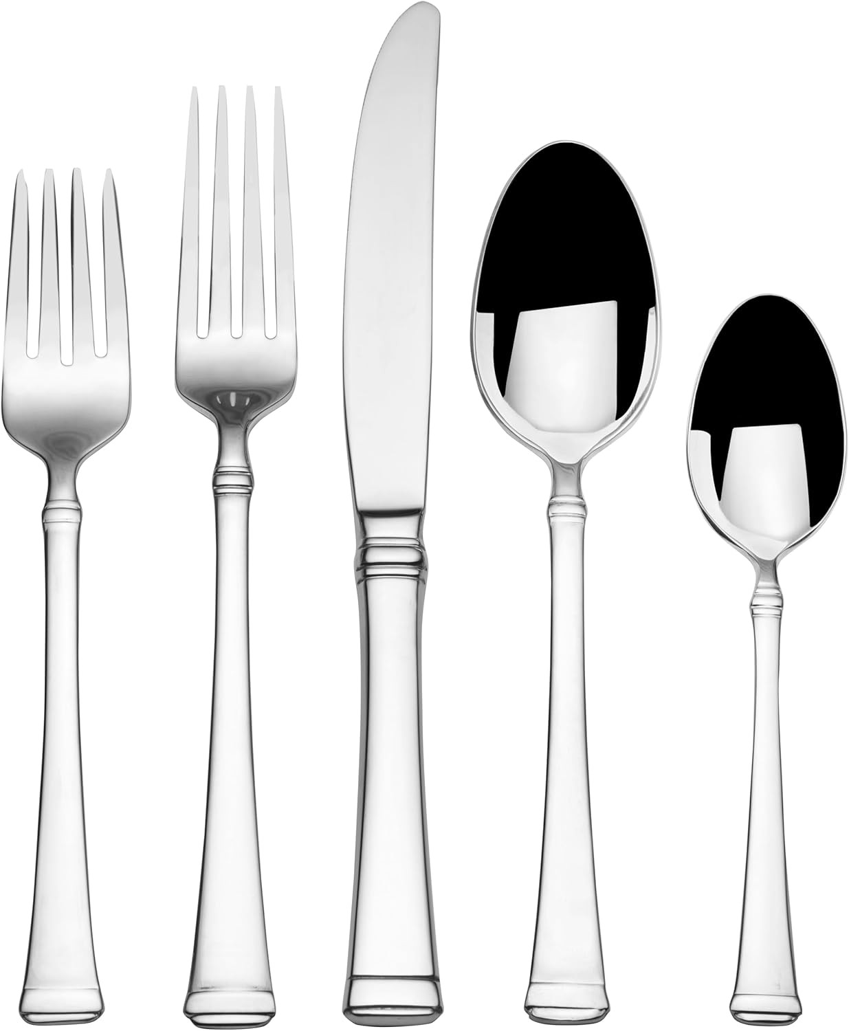 Mikasa Harmony 65-Piece 18/10 Stainless Steel Flatware Set, 