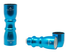 Delta Sapphire Blue Aluminum 3-in-1 Bowtie Billiards Pool Cue Stick Tip Tool