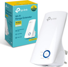Tp-Link TL-WA850RE N300 Universal Range Extender, Broadband/Wi-Fi Extender, Wi-