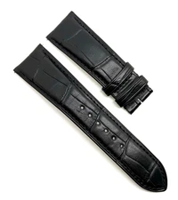 Jaeger LeCoultre 21mm x 18mm Black Alligator Watch Strap Small New Authentic OEM