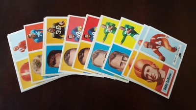 1957 topps football cards, complete your set