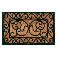 FußMatte TüRmatte TüRvorleger 40X60 Cm SchmutzfäNger HaustüRmatte Schwarz Braun