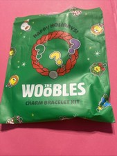 New The Woobles Happy Holidays Red Charm Bracelet Kit No Charms