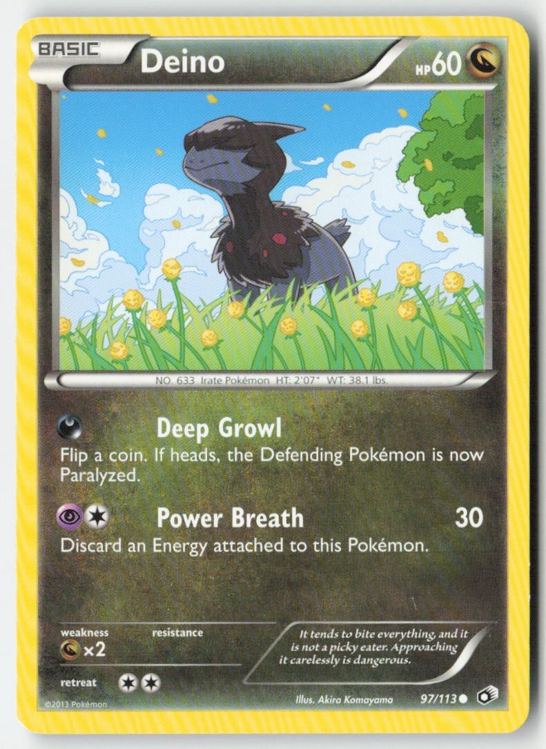 Deino 97/113 Common MP Regular - Legendary Treasures